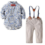 Toddler spring formal gentleman suit