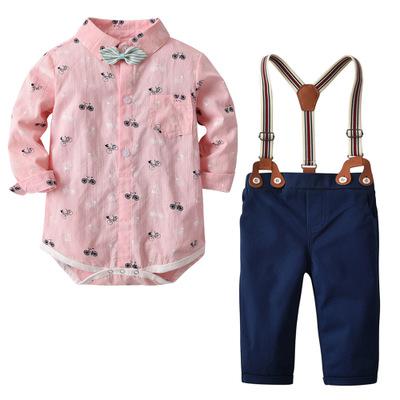 Toddler spring formal gentleman suit