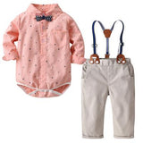 Toddler spring formal gentleman suit