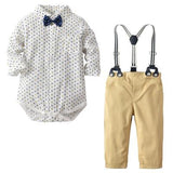 Toddler spring formal gentleman suit