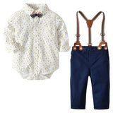 Toddler spring formal gentleman suit