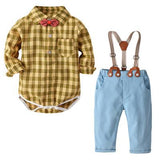 Toddler spring formal gentleman suit
