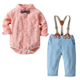 Toddler spring formal gentleman suit