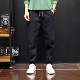 Trousers Elastic Waist Large Size