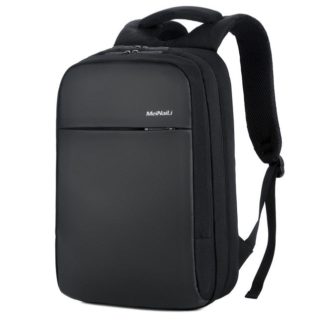 USB Charging Laptop Backpack Multifunction School Bags
